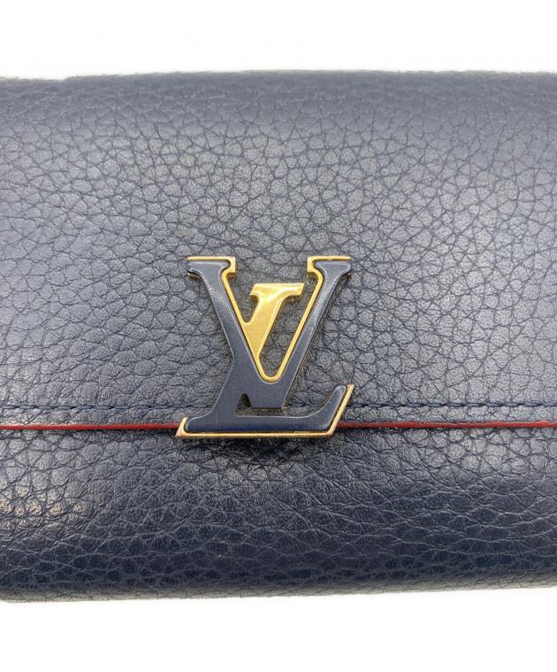 LOUIS VUITTON ルイ・ヴィトン/ポルトフォイユ・カプシーヌ/M63739/MI2***/ABランク/64【中古】 LOUIS VUITTON ルイ・ヴィトン/ポルトフォイユ・カプシーヌ/M63739/MI2