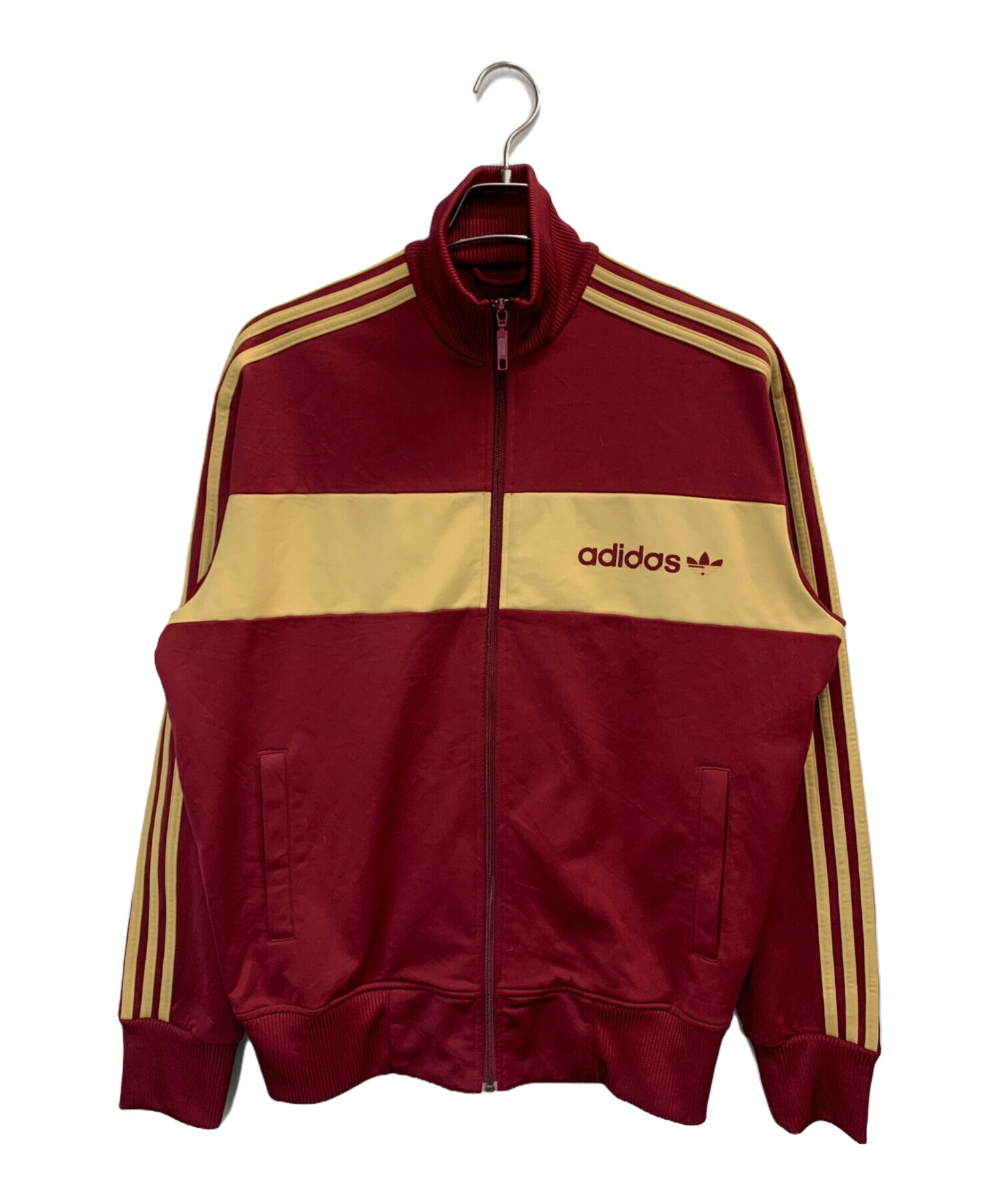 中古・古着通販】adidas (アディダス) トラックジャケット ワイン