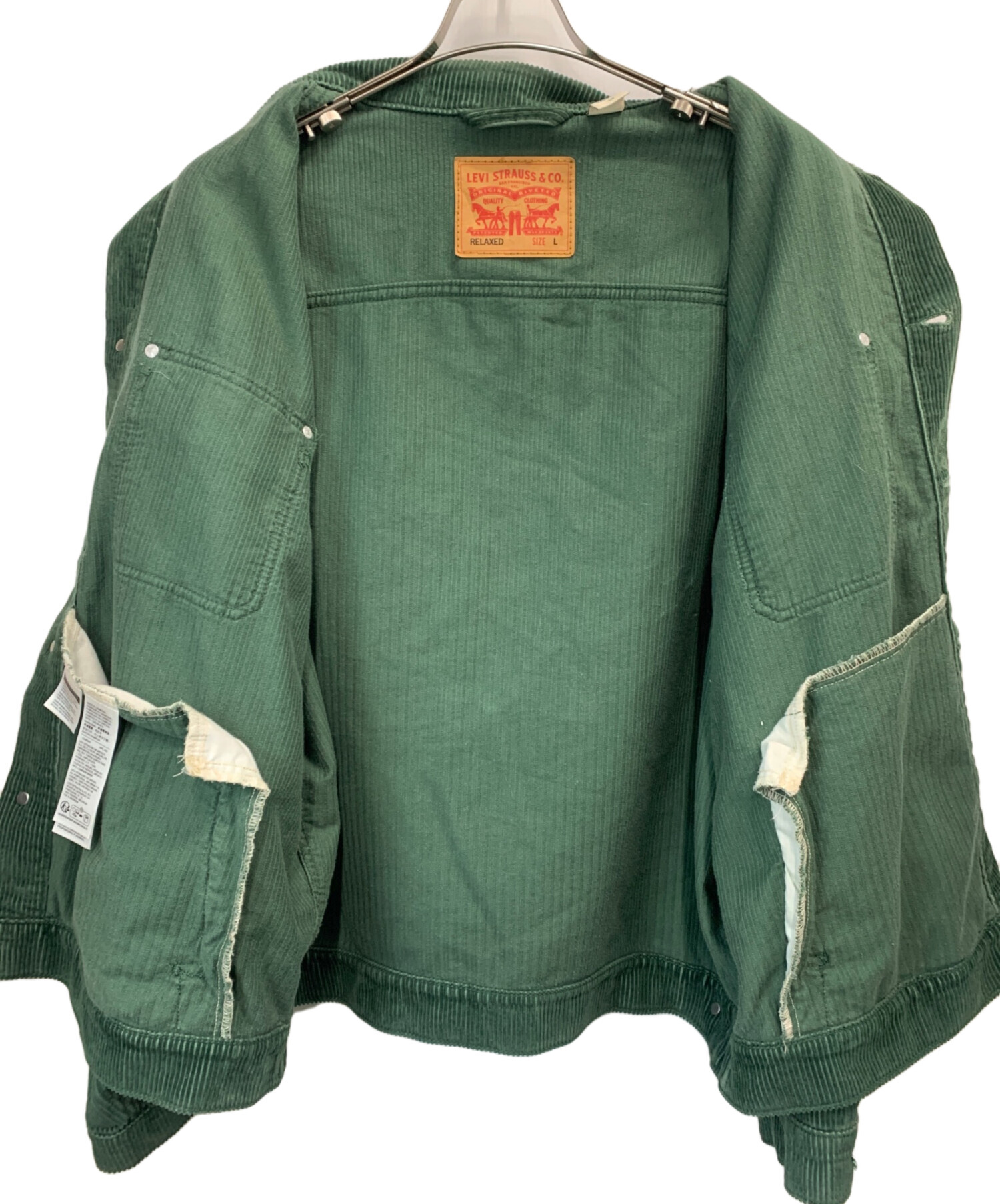 中古・古着通販】LEVI'S (リーバイス) コーデュロイジャケット