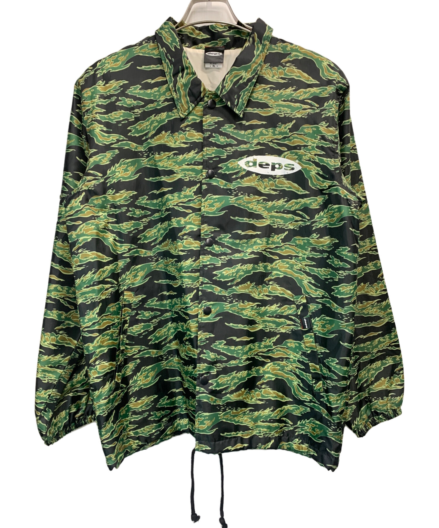 中古・古着通販】Deps (デブス) コーチジャケット カーキ サイズ:XL 