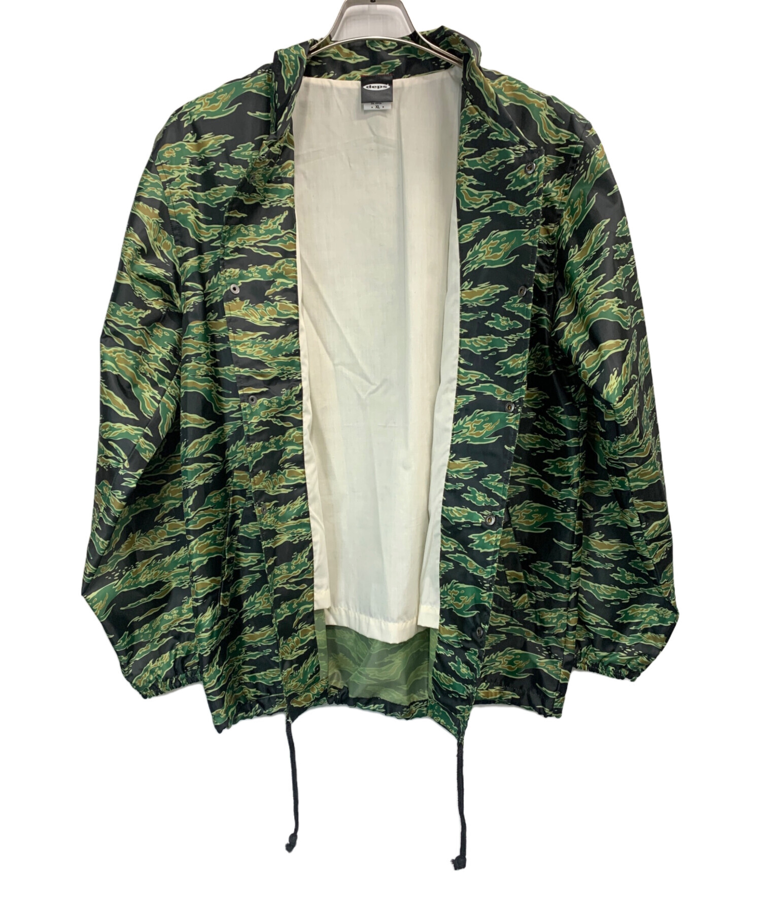 中古・古着通販】Deps (デブス) コーチジャケット カーキ サイズ:XL 