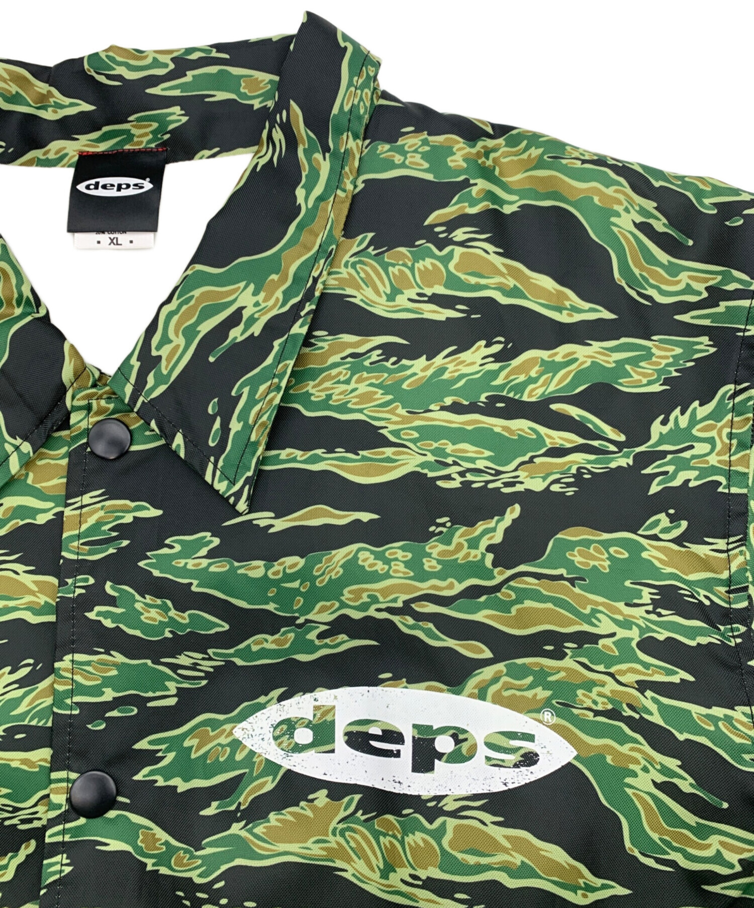 中古・古着通販】Deps (デブス) コーチジャケット カーキ サイズ:XL 