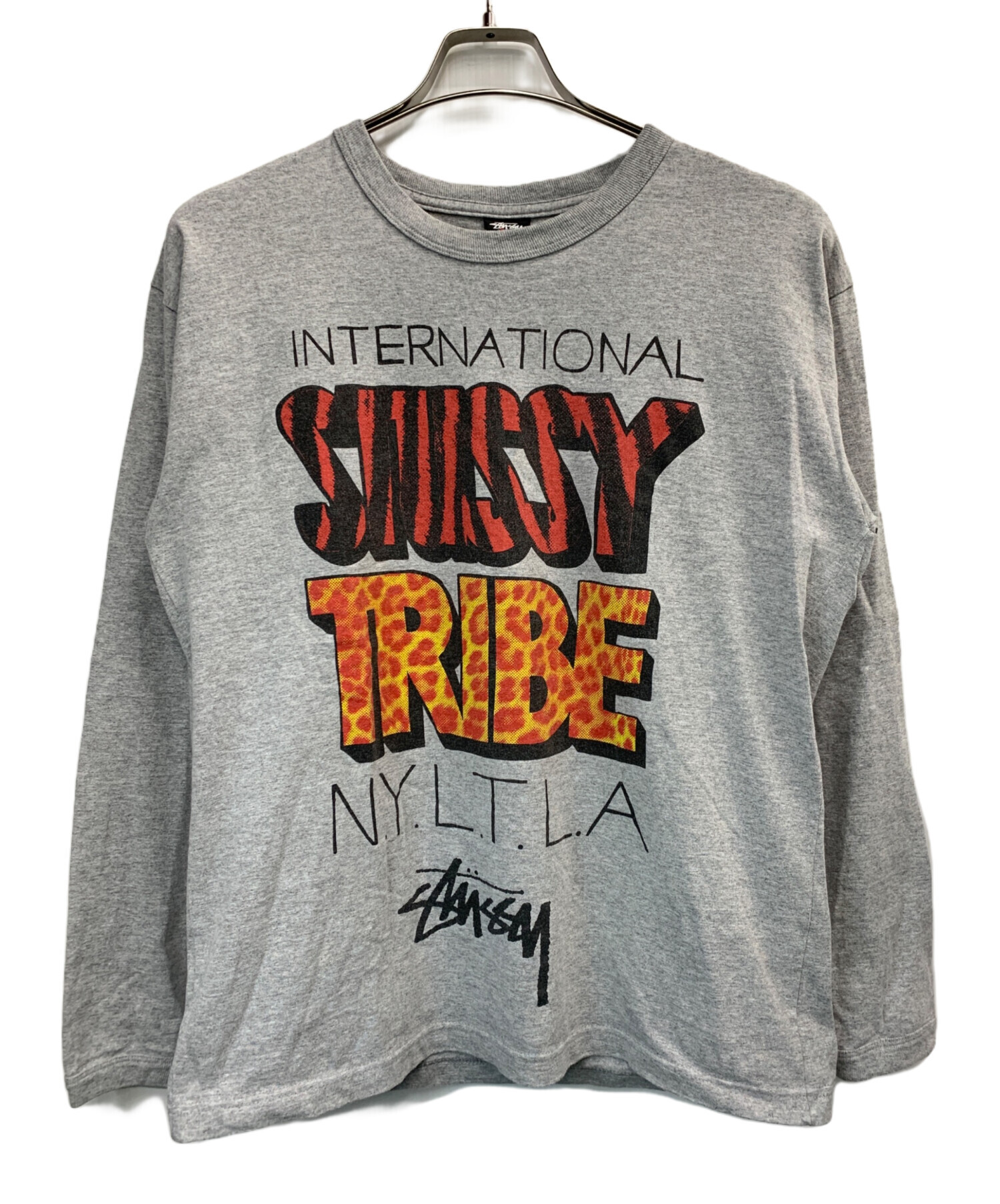 00s★OLD STUSSY ロングスリーブシャツ M★ 中古・古着通販】stussy (ステューシー) 長袖Tシャツ INTERNATIONAL