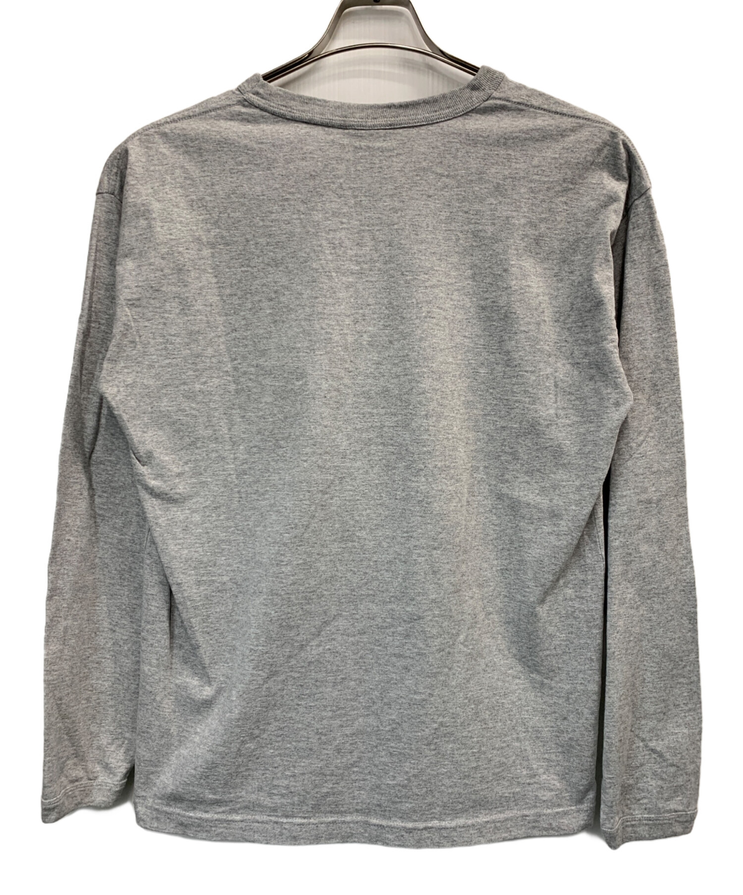 中古・古着通販】stussy (ステューシー) 長袖カットソー グレー サイズ