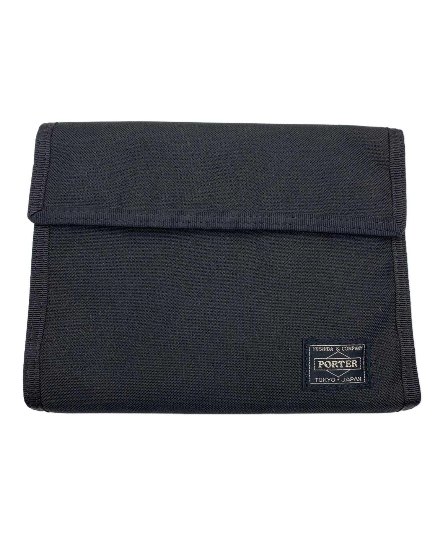 中古・古着通販】PORTER (ポーター) 手帳カバー ブラック｜ブランド 