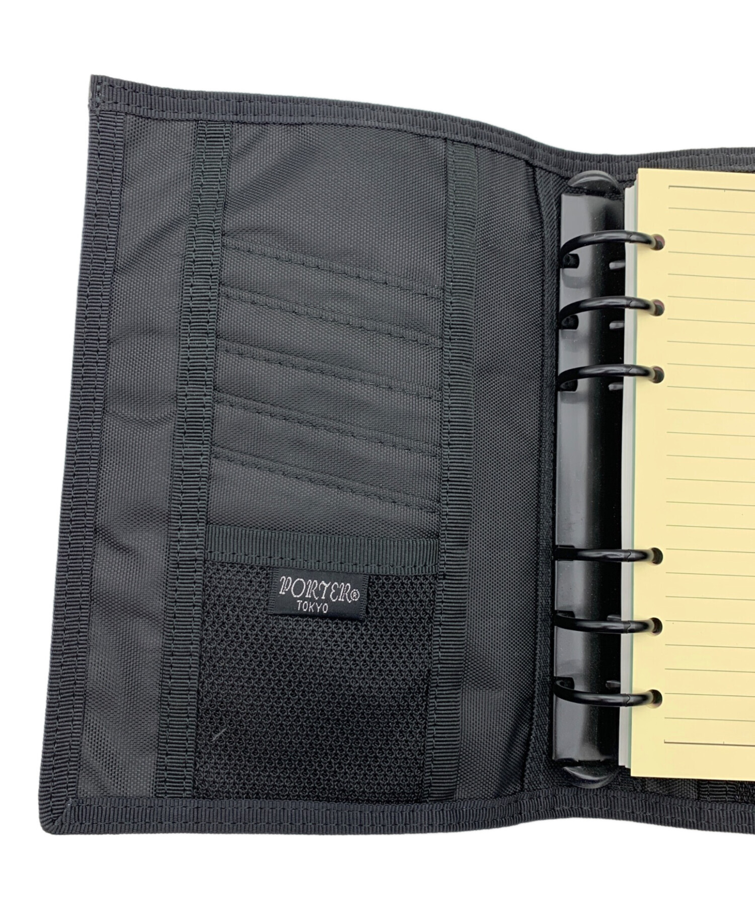 中古・古着通販】PORTER (ポーター) 手帳カバー ブラック｜ブランド 