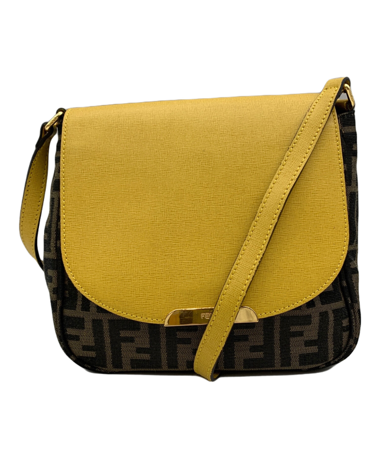 中古・古着通販】FENDI (フェンディ) フラップショルダーバッグ