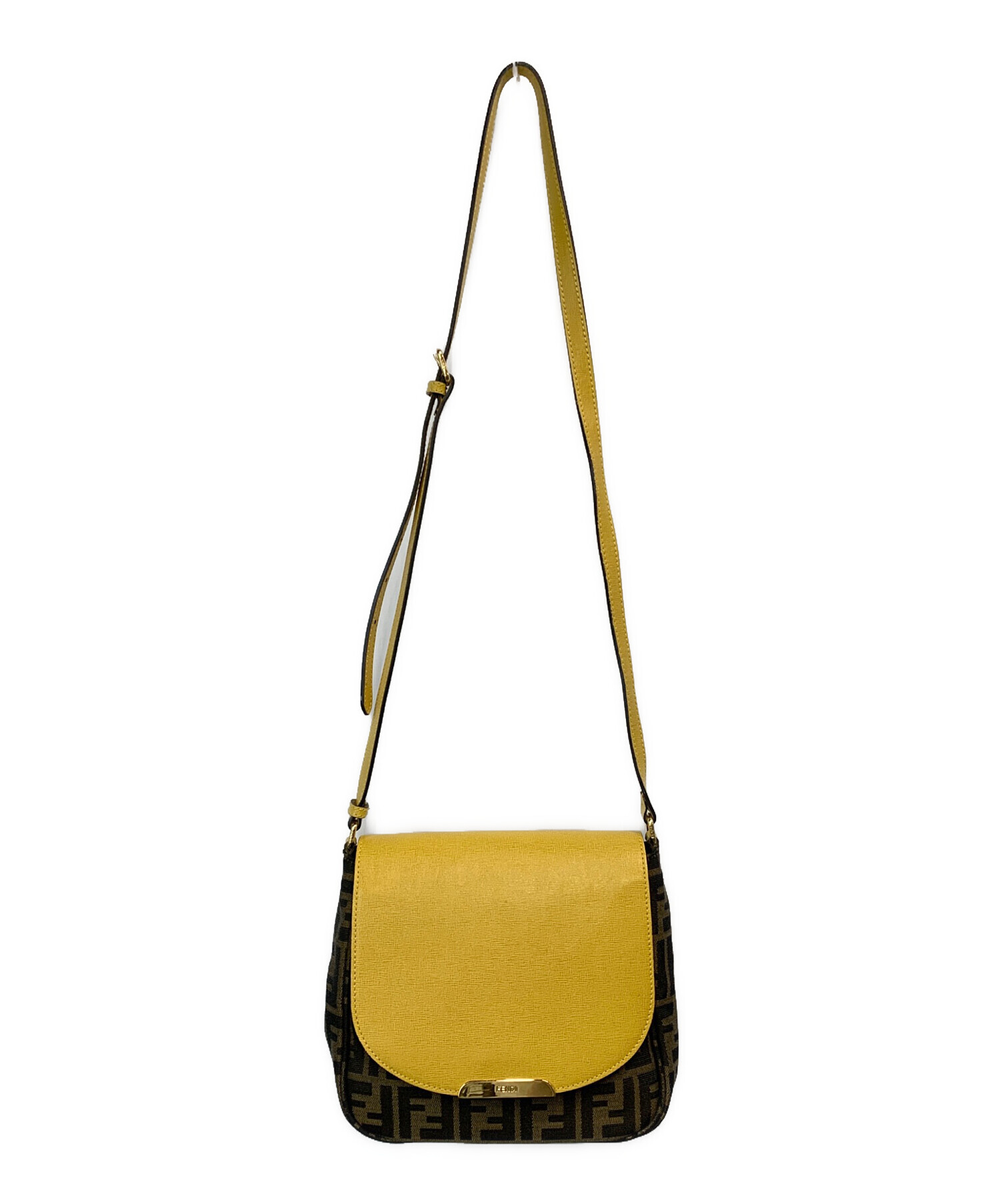 中古・古着通販】FENDI (フェンディ) フラップショルダーバッグ