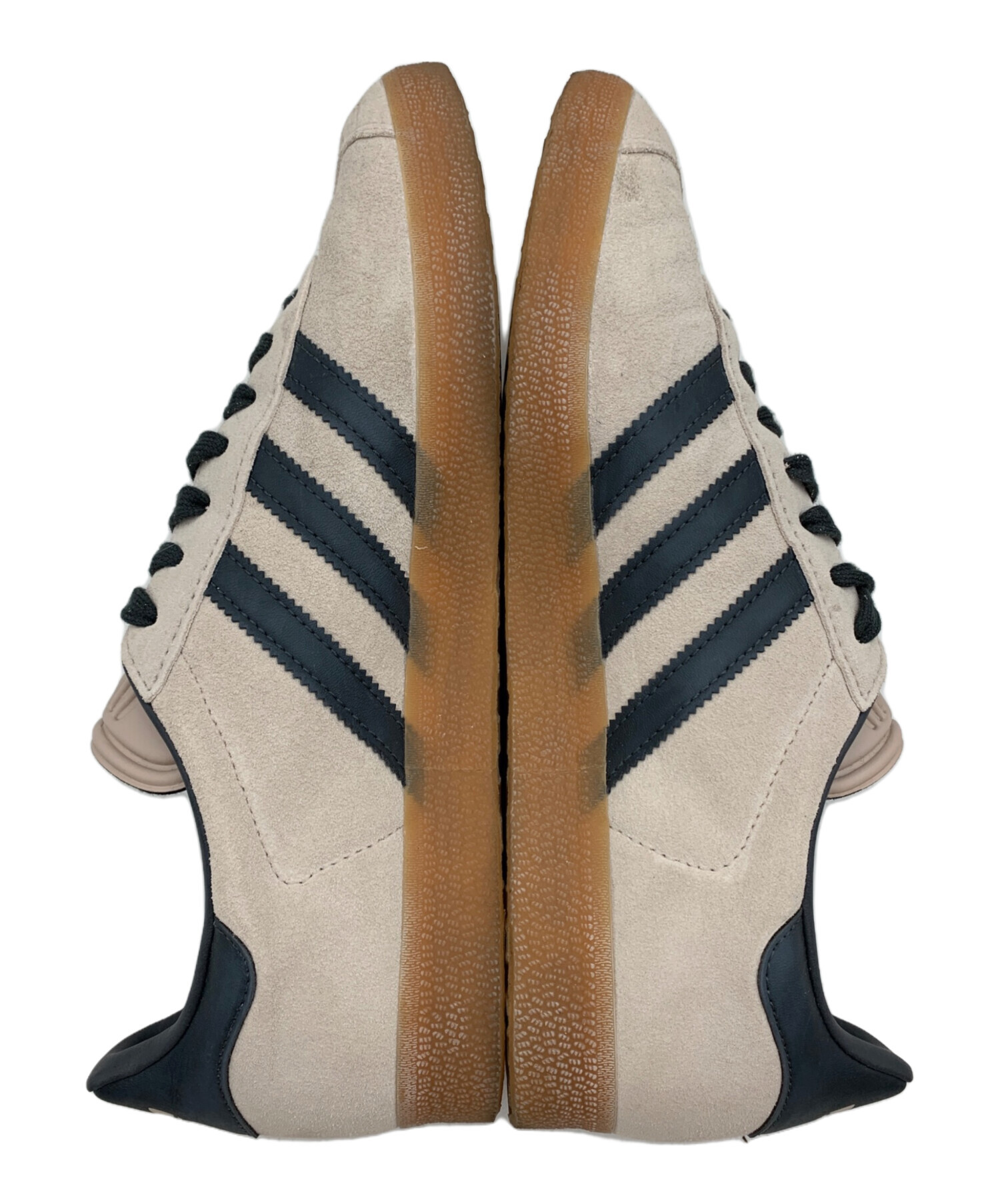 【中古】 シベリアの豆 中古・古着通販】adidas (アディダス) GAZELLE ベージュ サイズ:27.5cm