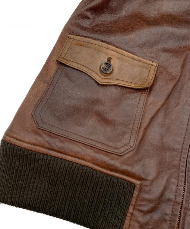 中古・古着通販】CROPPED HEADS (クロップドヘッズ) レザージャケット
