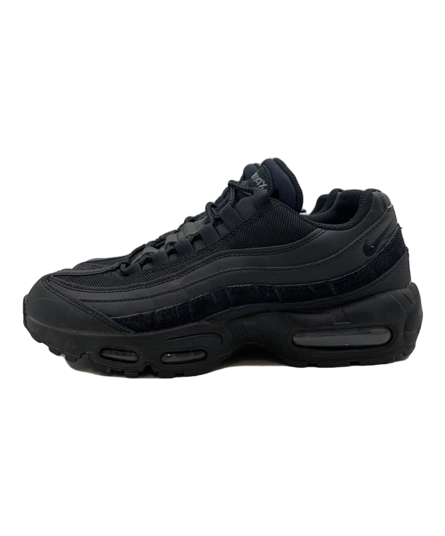 Nike Air Max 95 ブラック スニーカー 中古 中古・古着通販】NIKE (ナイキ) AIR MAX 95 ESSENTIAL ブラック サイズ