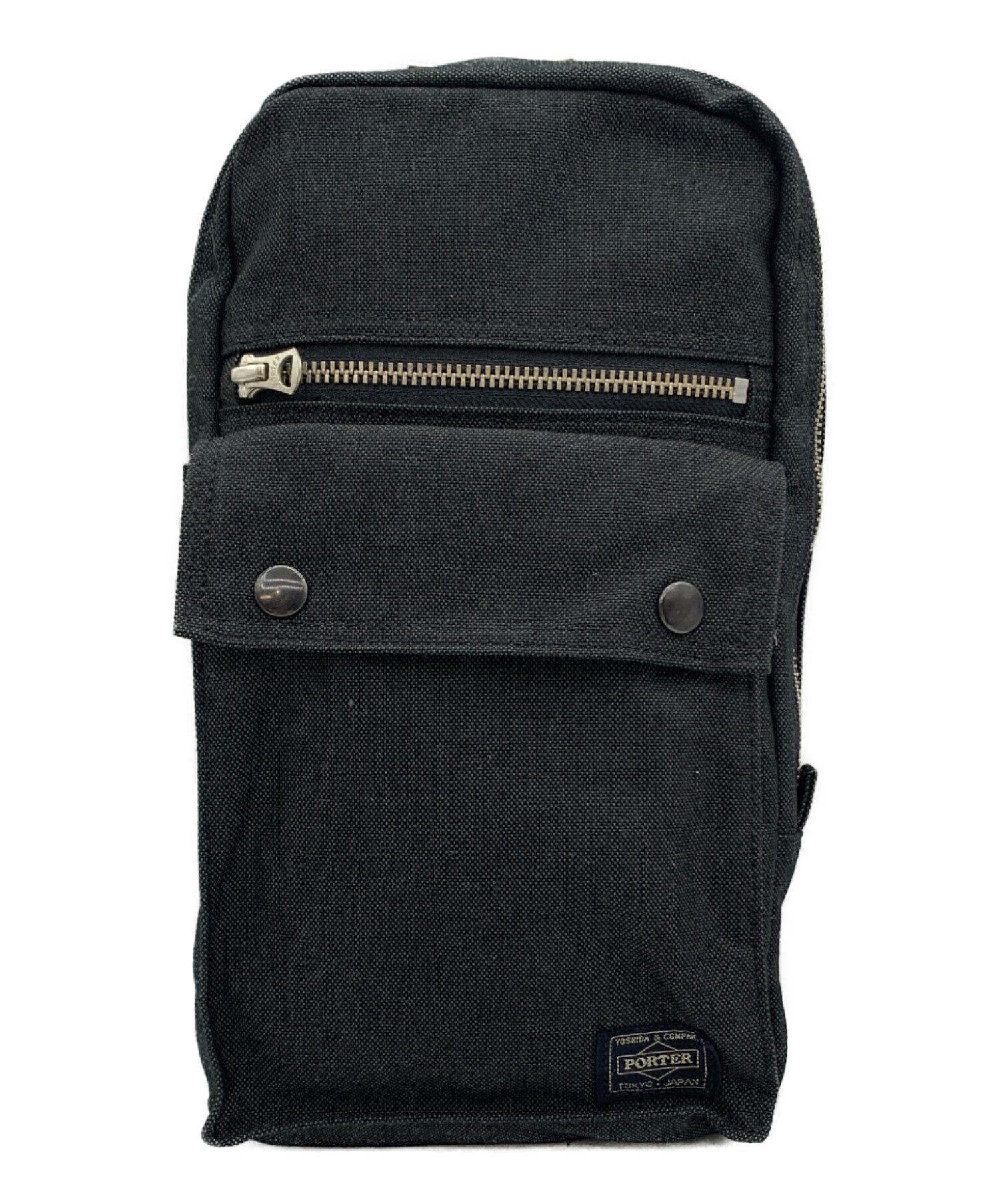 中古・古着通販】PORTER (ポーター) ショルダーバッグ ブラック
