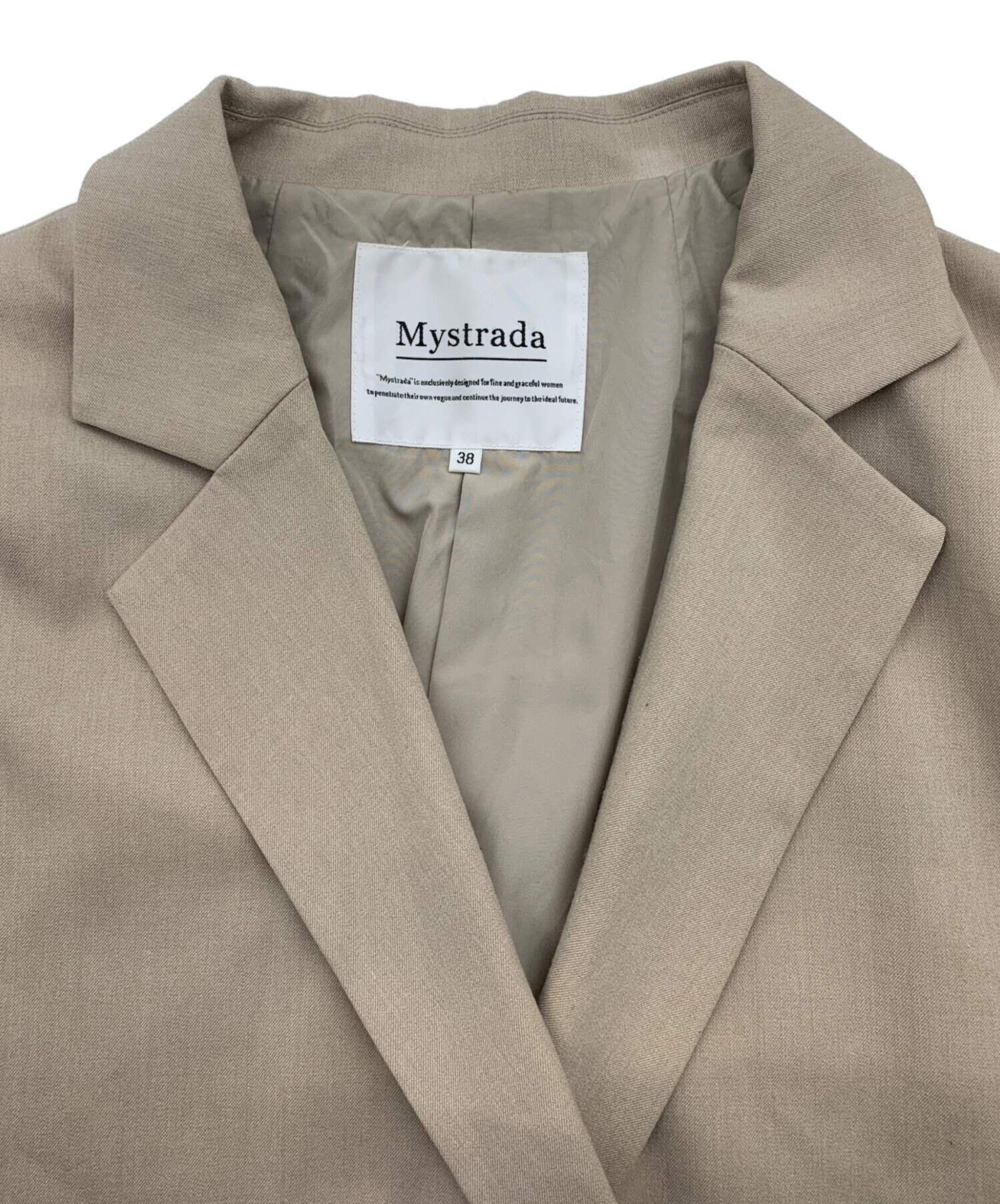 中古・古着通販】Mystrada (マイストラーダ) ダブルボタンテーラー