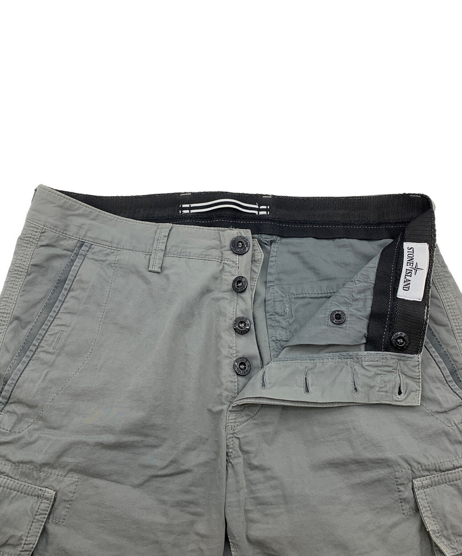 STONE  カーゴショーツ W31 中古・古着通販】STONE ISLAND (ストーンアイランド) ガーメントダイ