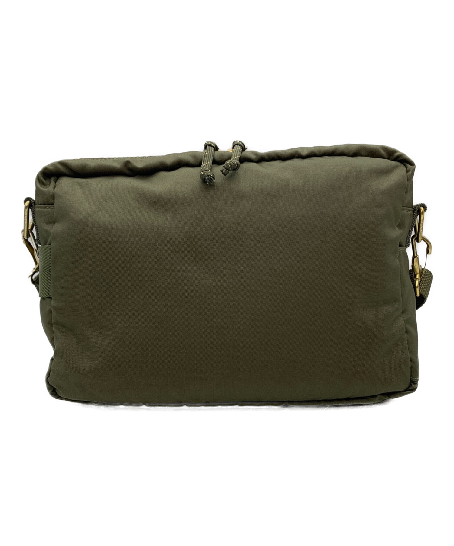 PORTER ポーター カーキ　ショルダー 中古・古着通販】PORTER (ポーター) ショルダーバッグ カーキ