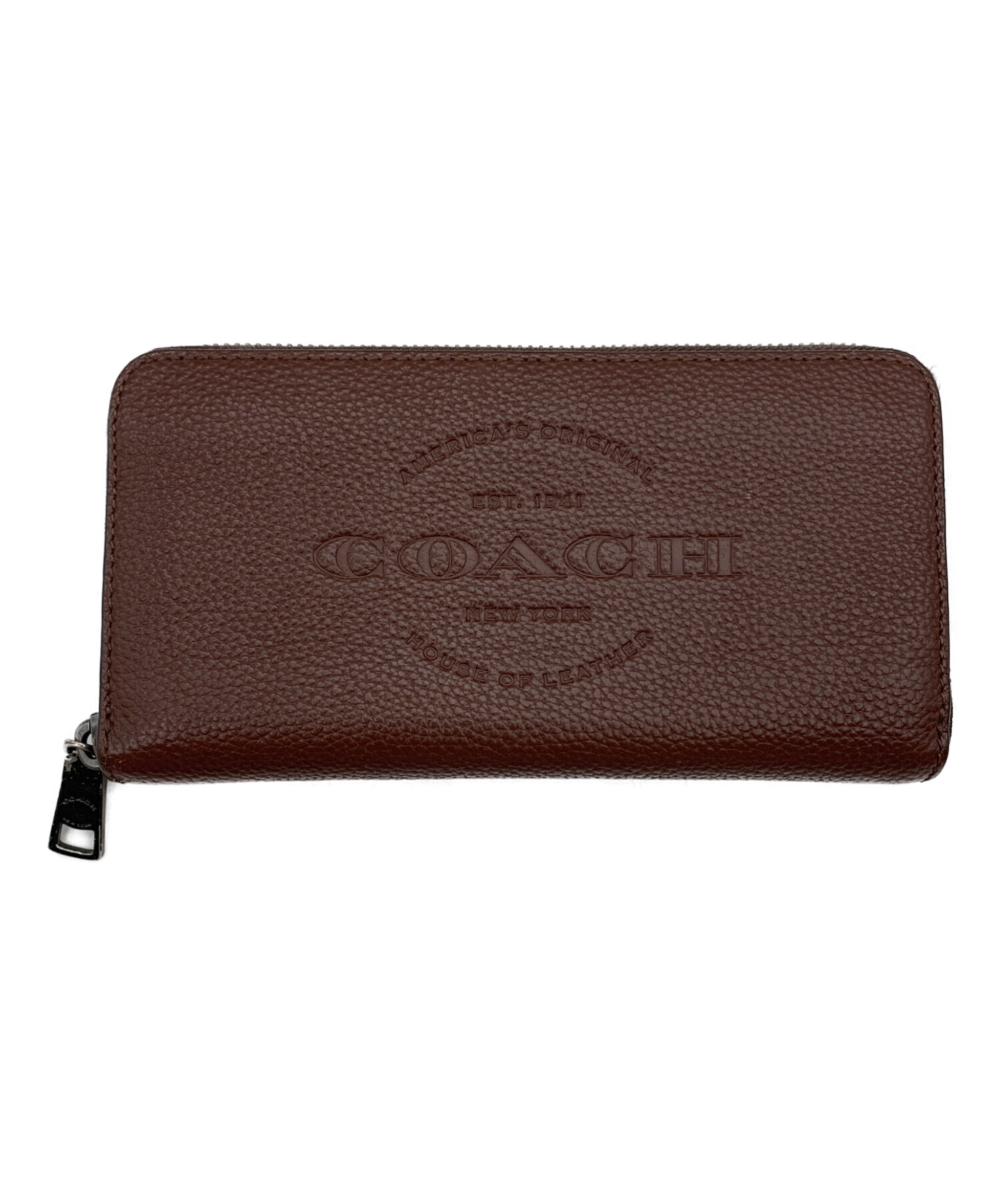 中古・古着通販】COACH (コーチ) 長財布 ブラウン｜ブランド・古着通販 