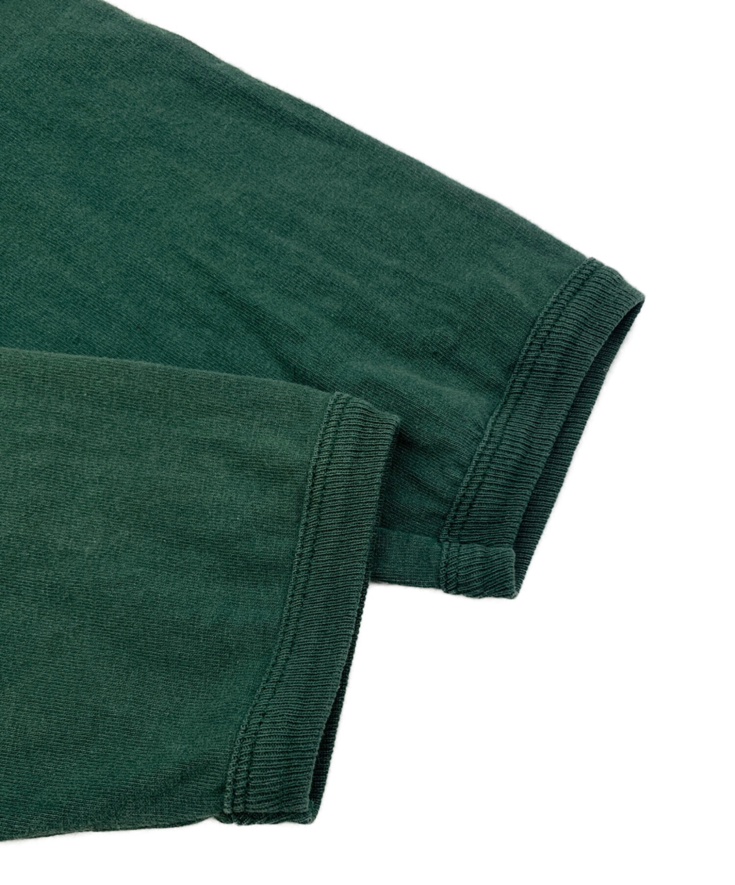 中古・古着通販】stussy (ステューシー) 長袖カットソー グリーン 