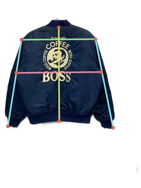 中古・古着通販】SUNTORY BOSS (サントリーボス) MA-1ジャケット
