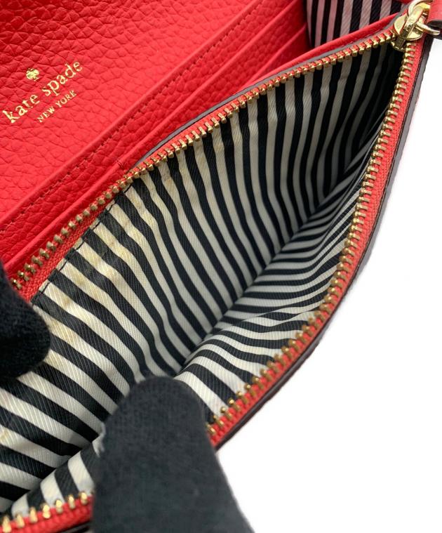 中古・古着通販】Kate Spade (ケイトスペード) 長財布 レッド