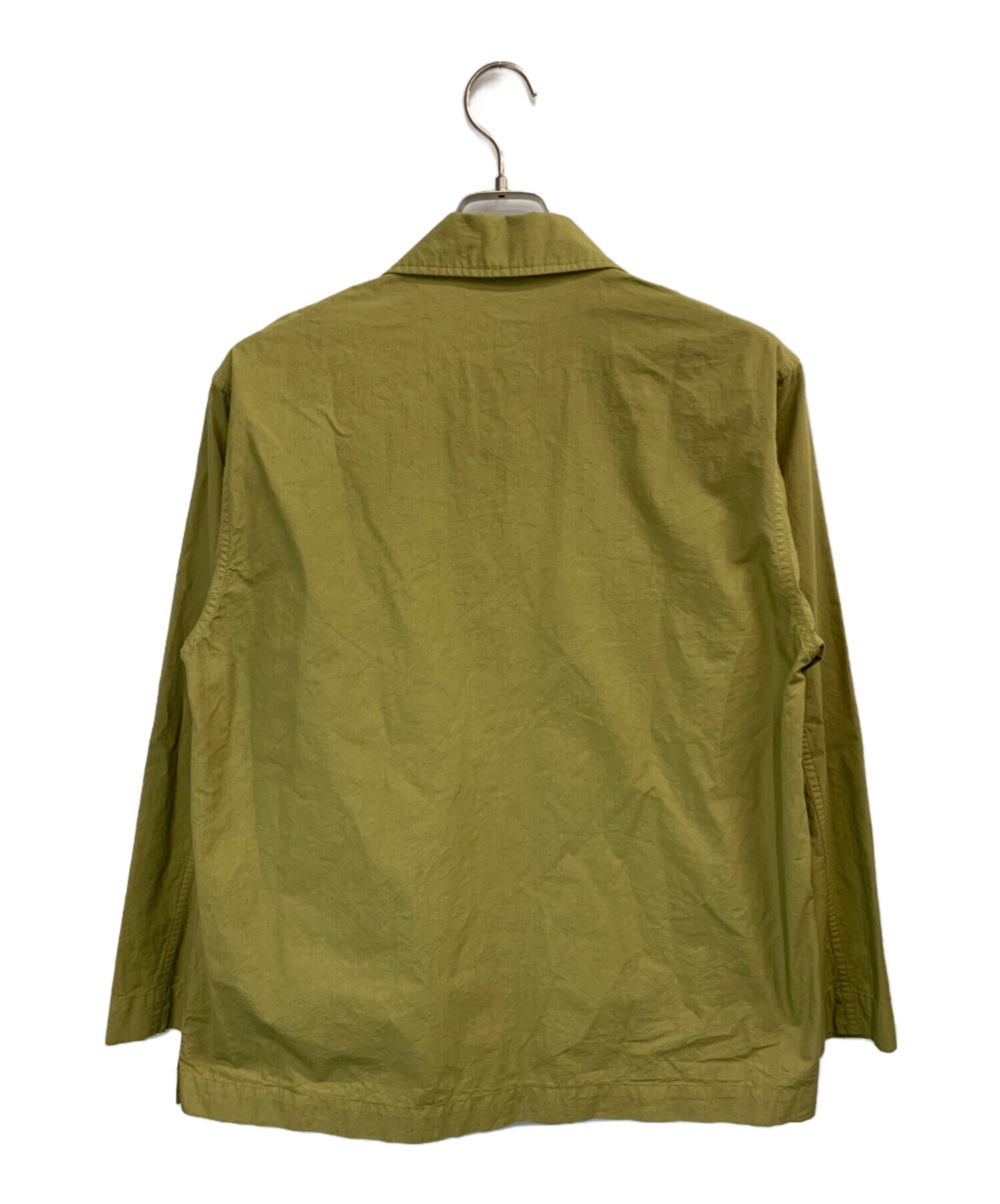 MHL. エムエイチエル カジュアルシャツ S カーキ 【古着】【中古】【送料無料】 中古・古着通販】MHL (エムエイチエル) 長袖シャツ カーキ サイズ:S