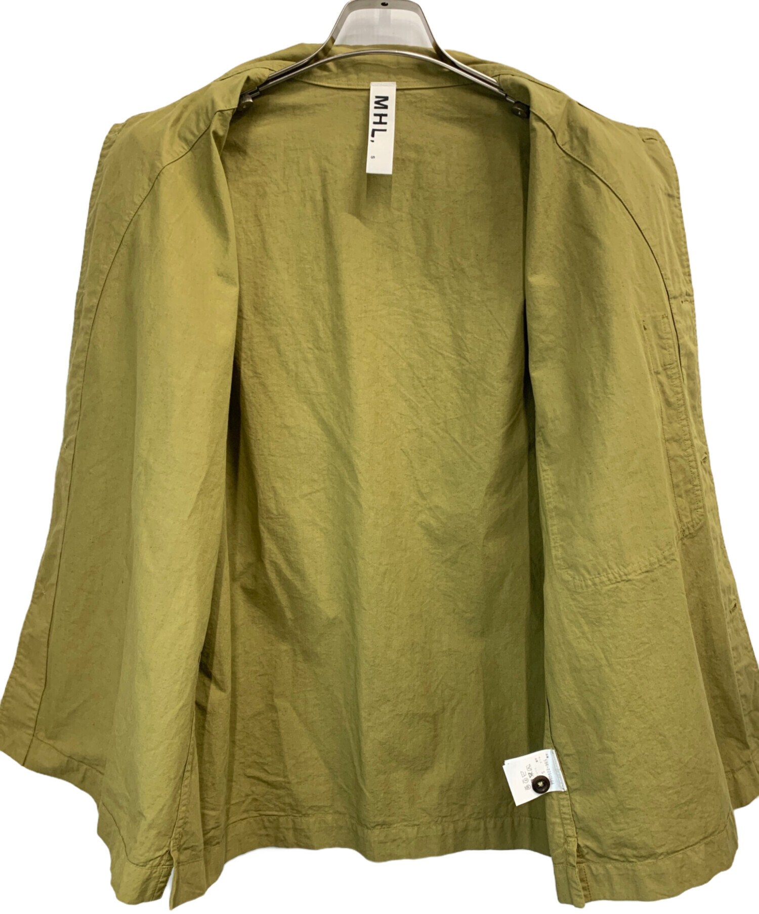 中古・古着通販】MHL (エムエイチエル) 長袖シャツ カーキ サイズ:S