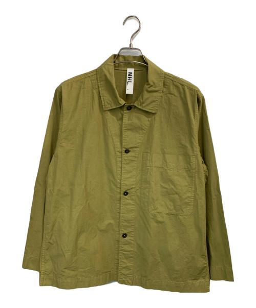 中古・古着通販】MHL (エムエイチエル) 長袖シャツ カーキ サイズ:S
