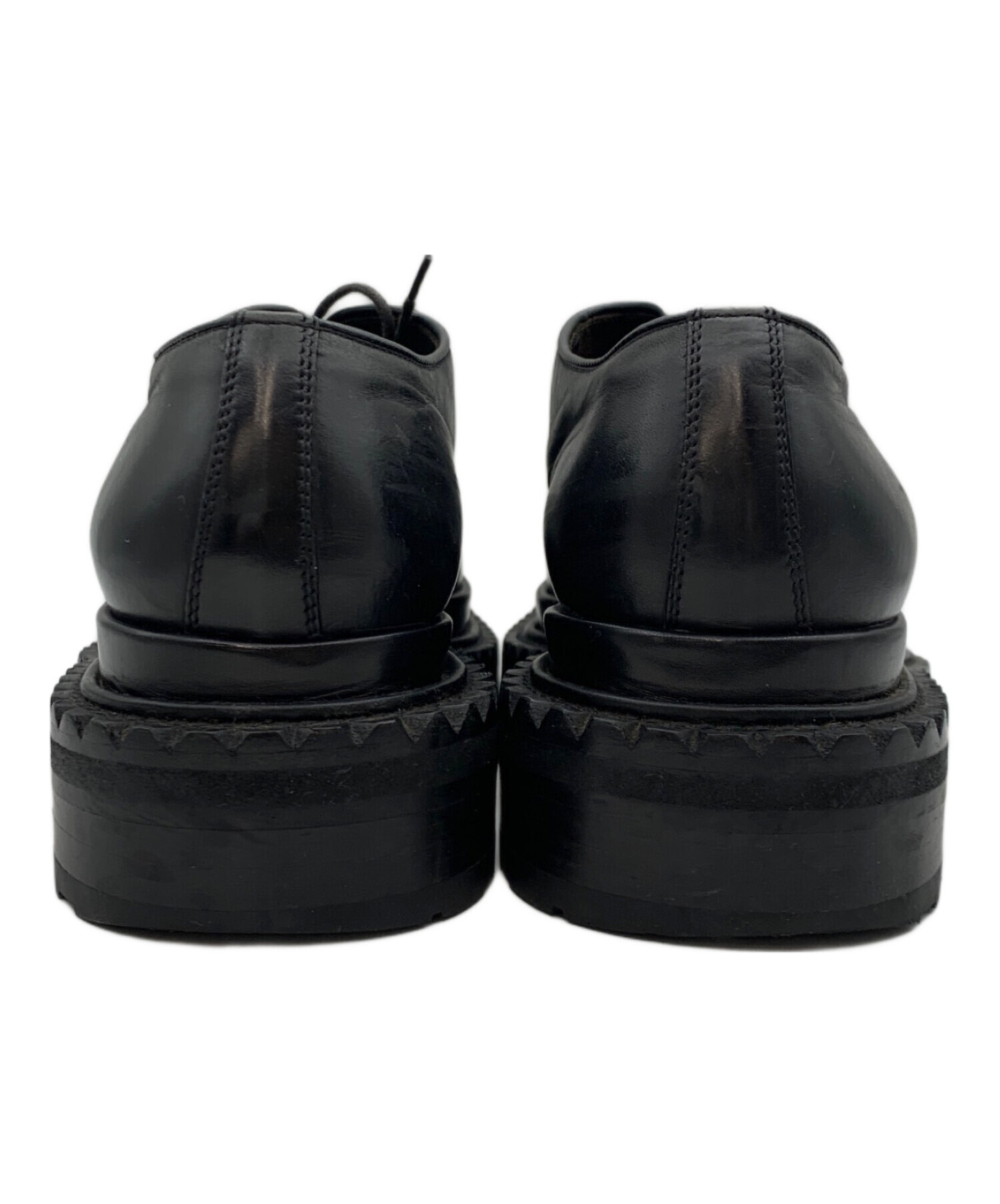 中古・古着通販】RAF SIMONS (ラフシモンズ) レザーシューズ ブラック