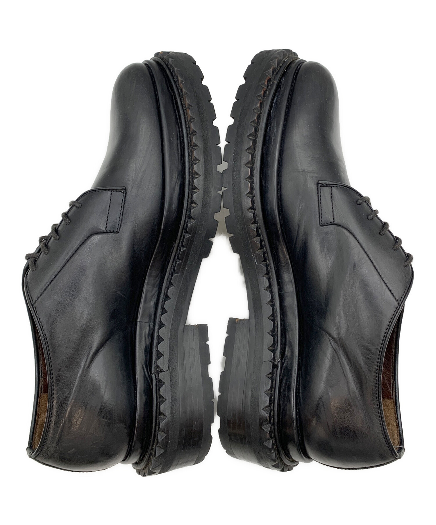 中古・古着通販】RAF SIMONS (ラフシモンズ) レザーシューズ ブラック