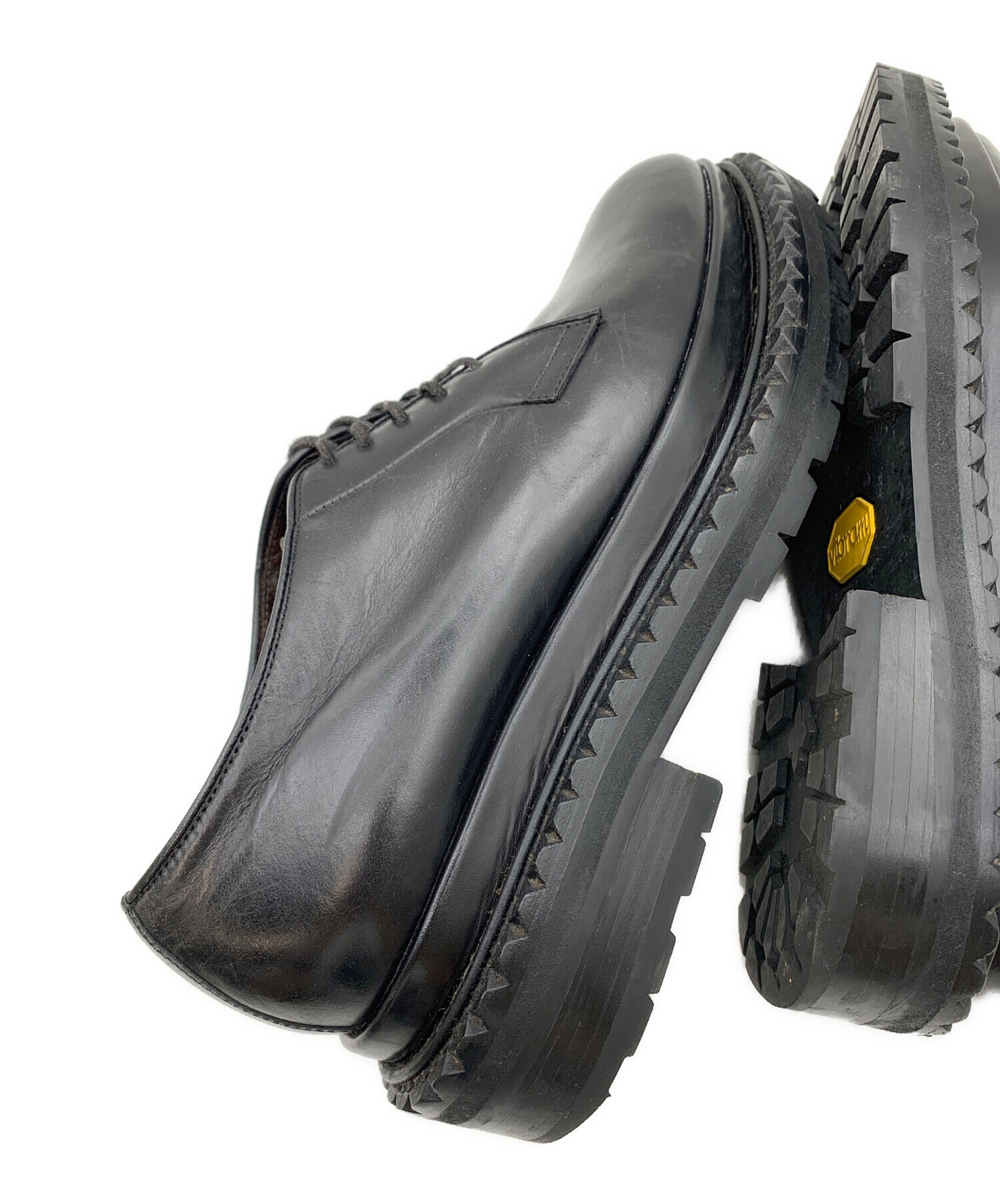 中古・古着通販】RAF SIMONS (ラフシモンズ) レザーシューズ ブラック