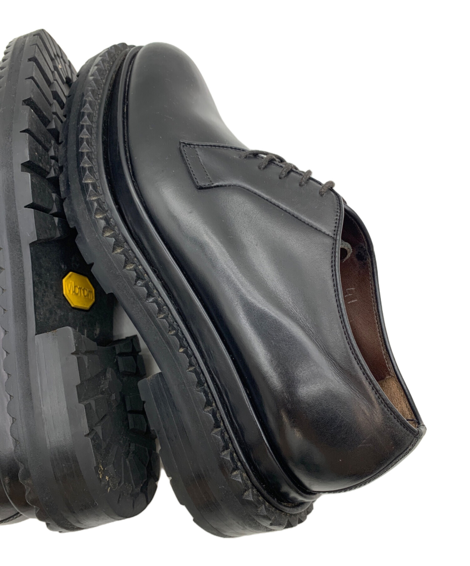 中古・古着通販】RAF SIMONS (ラフシモンズ) レザーシューズ ブラック
