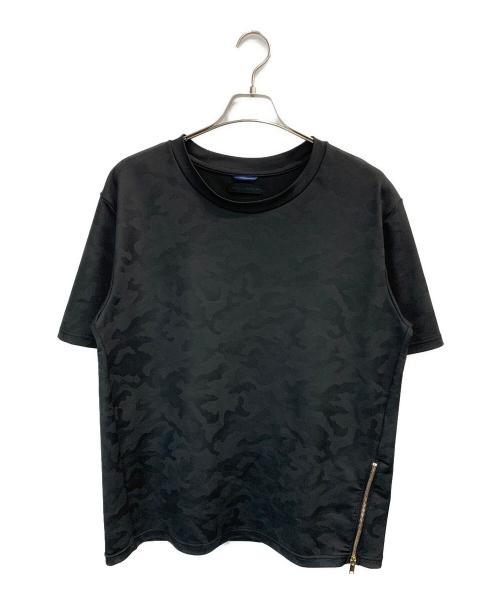 新品未使用タグ付き　junhashimoto モックネックTシャツ　ブラック　5 新品未使用タグ付き junhashimoto モックネックTシャツ ブラック 5