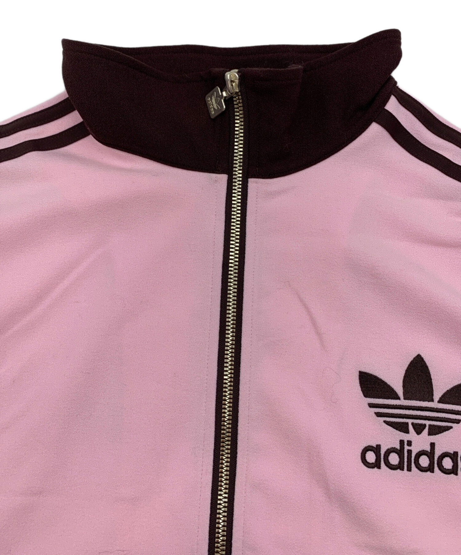 中古・古着通販】adidas (アディダス) トラックジャケット ピンク