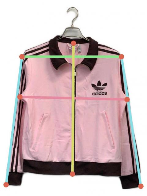中古・古着通販】adidas (アディダス) トラックジャケット ピンク