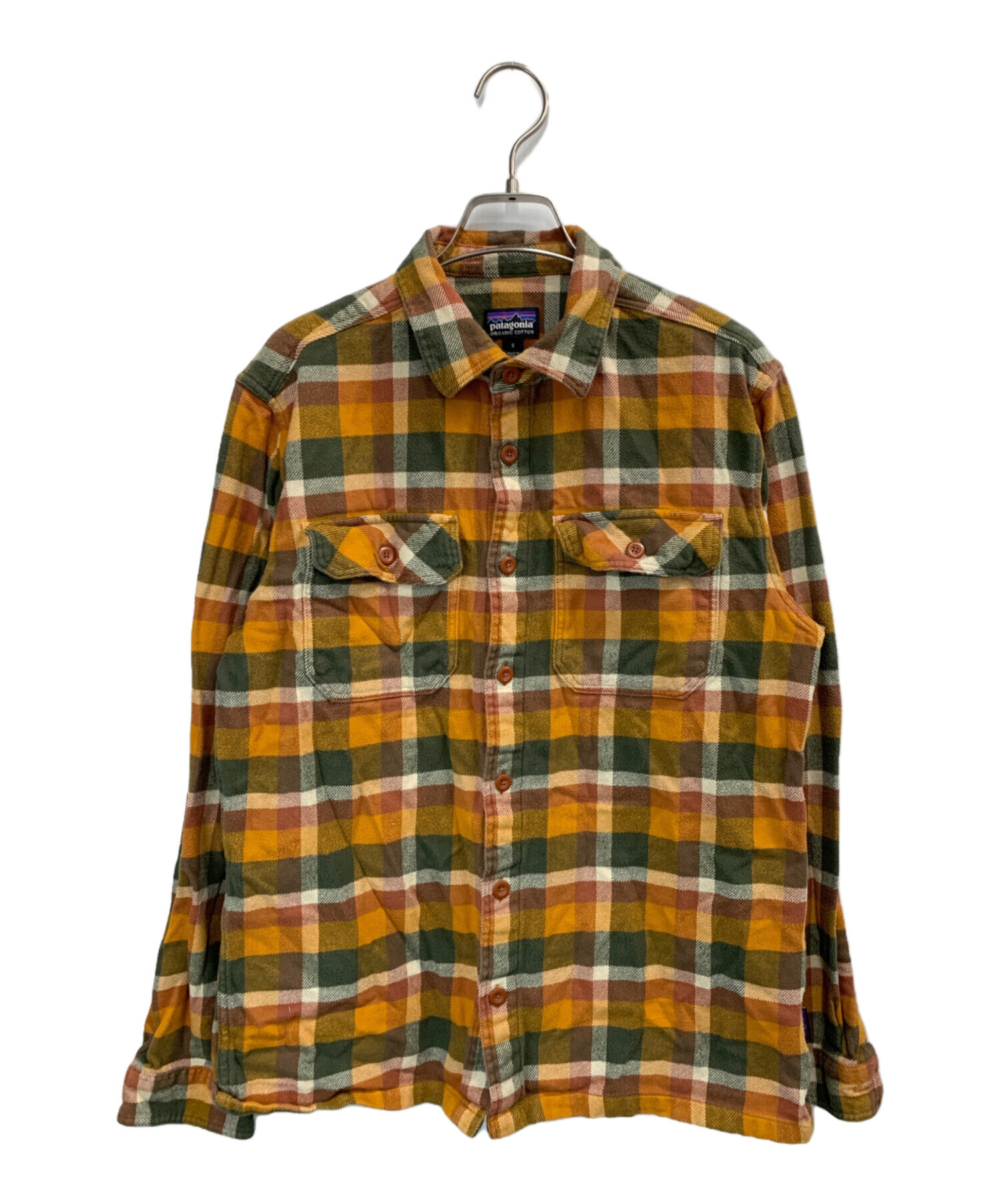 中古・古着通販】Patagonia (パタゴニア) 長袖シャツ ブラウン サイズ