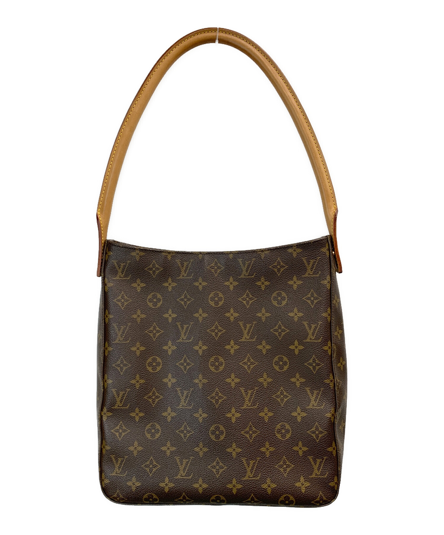 LOUIS VUITTON ハンドバッグ モノグラム ルーピングGM ブラウン 中古・古着通販】LOUIS VUITTON (ルイ ヴィトン) ルーピングGM
