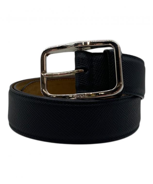 中古・古着通販】PRADA (プラダ) ベルト ブラック｜ブランド・古着通販