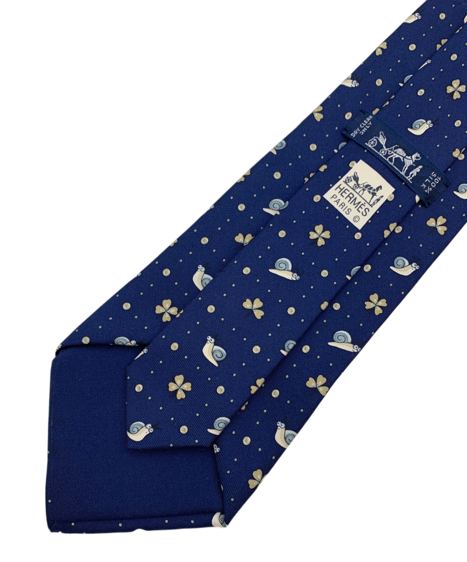 中古・古着通販】HERMES (エルメス) ネクタイ カタツムリ サイズ:なし