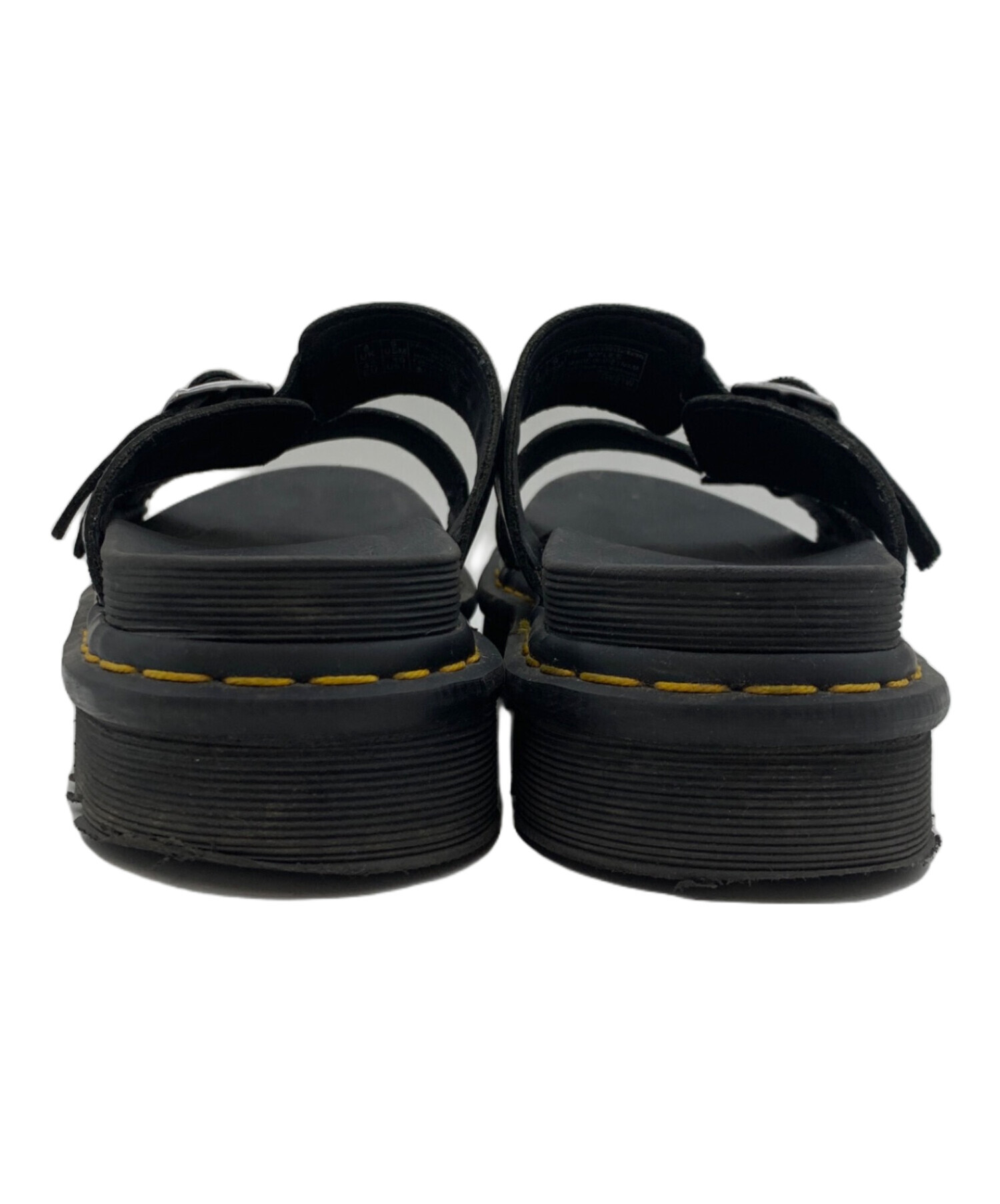 【正規品】ドクターマーチン MYLES black ほぼ未使用品 中古・古着通販】Dr.Martens (ドクターマーチン) MYLES SLID SANDAL