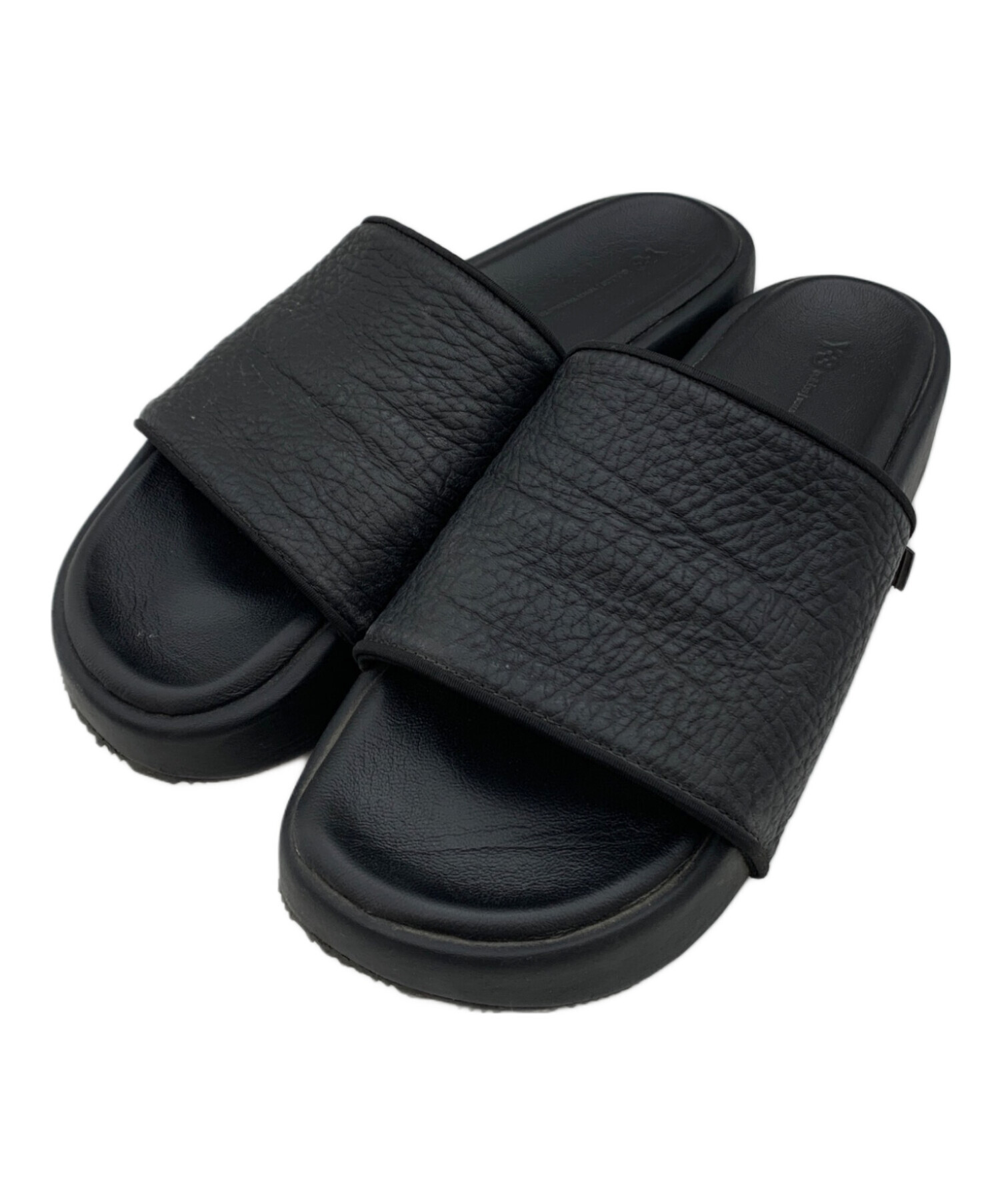 中古・古着通販】Y-3 (ワイスリー) 厚底スライドサンダル ブラック