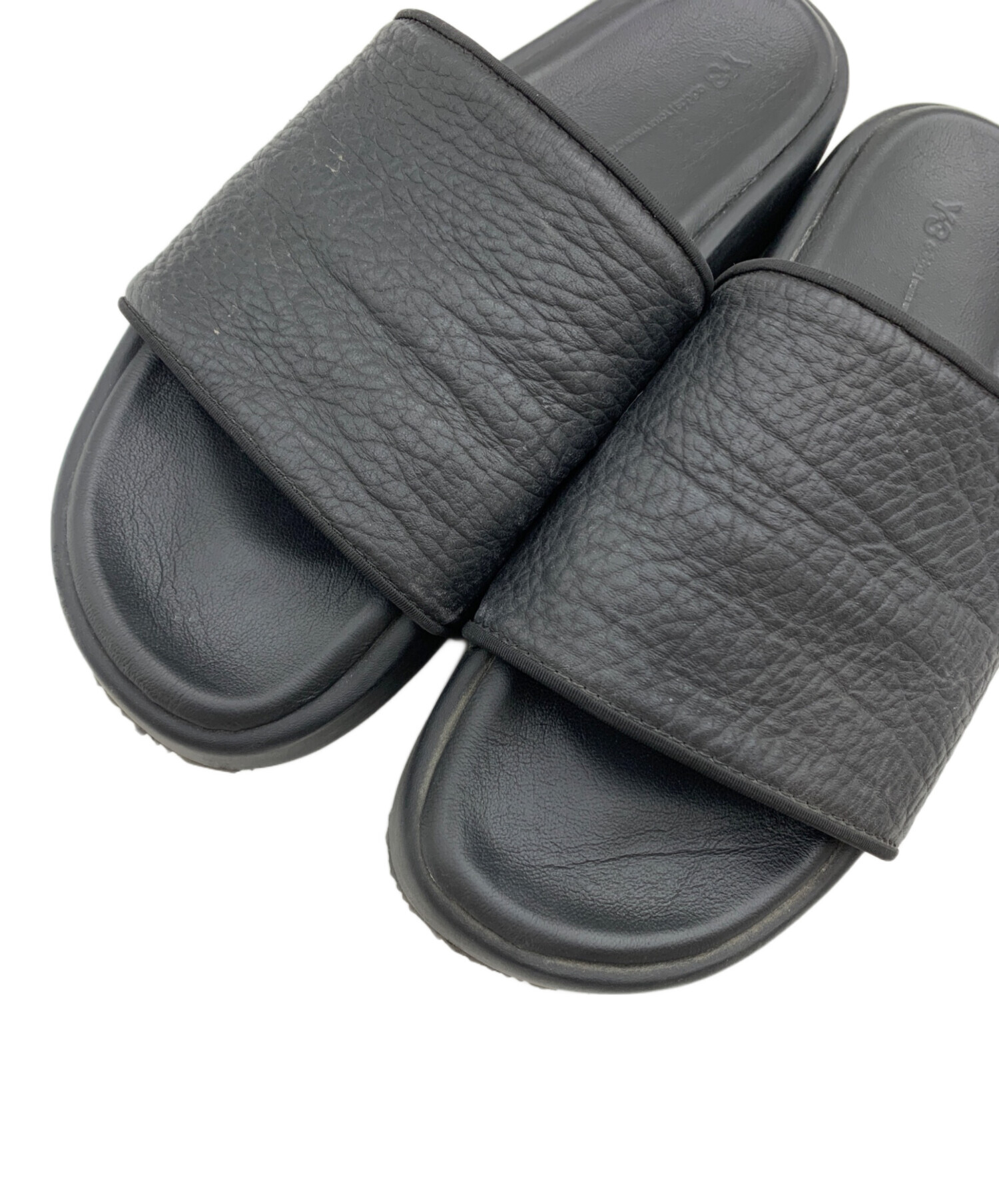 中古・古着通販】Y-3 (ワイスリー) 厚底スライドサンダル ブラック