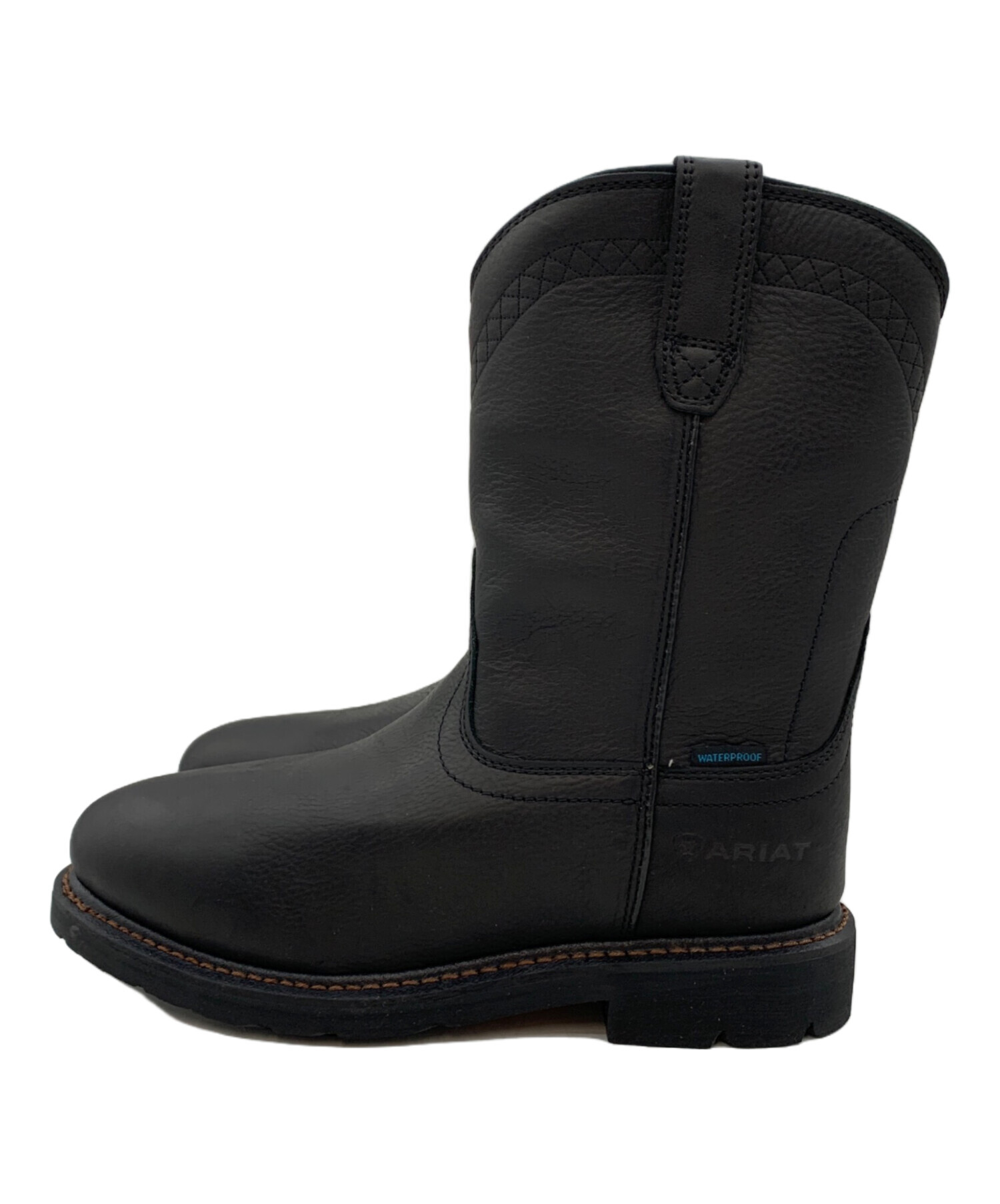 中古・古着通販】ARIAT (アリアット) ワークブーツ ブラック サイズ:US