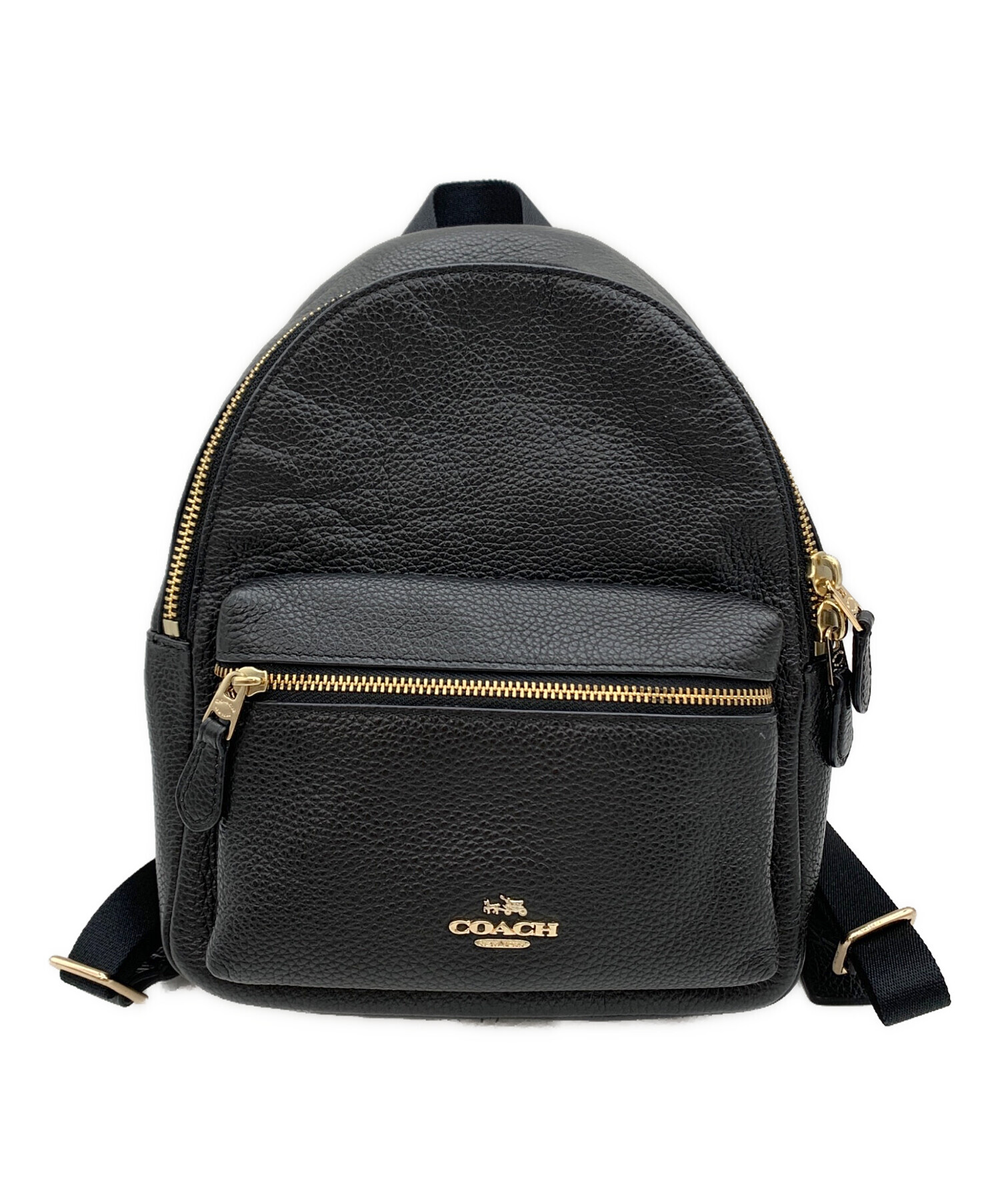 中古・古着通販】COACH (コーチ) ミニリュック ブラック｜ブランド