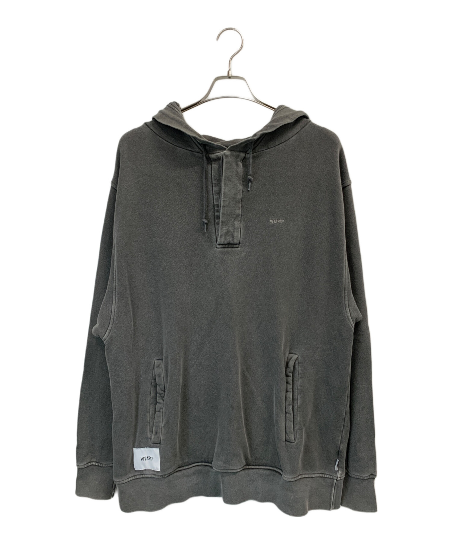 中古・古着通販】WTAPS (ダブルタップス) SIGN HOODED グレー サイズ