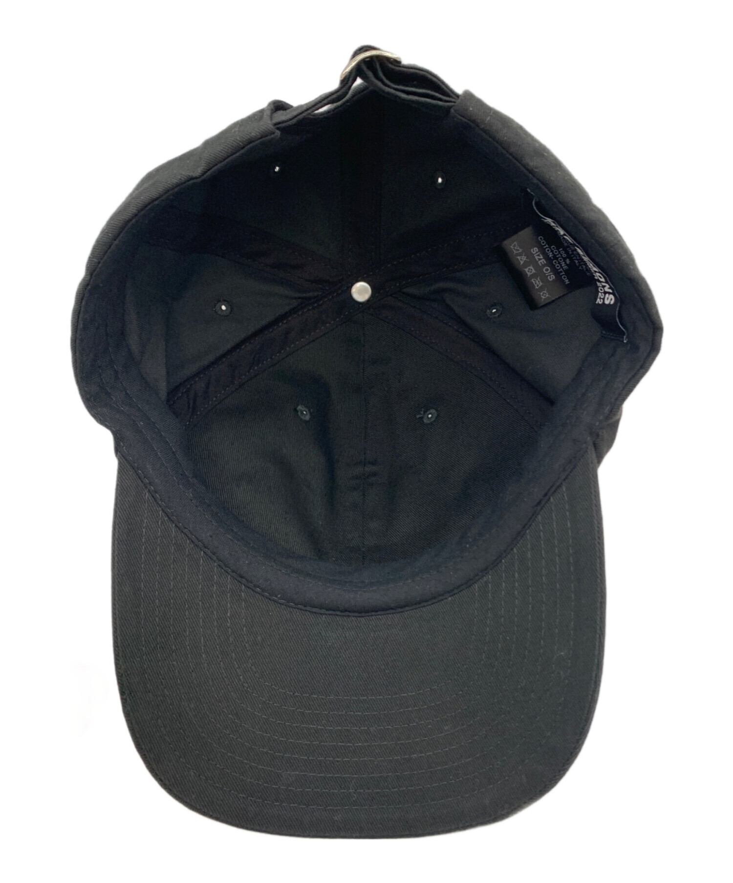 中古・古着通販】RAF SIMONS (ラフシモンズ) キャップ ブラック サイズ
