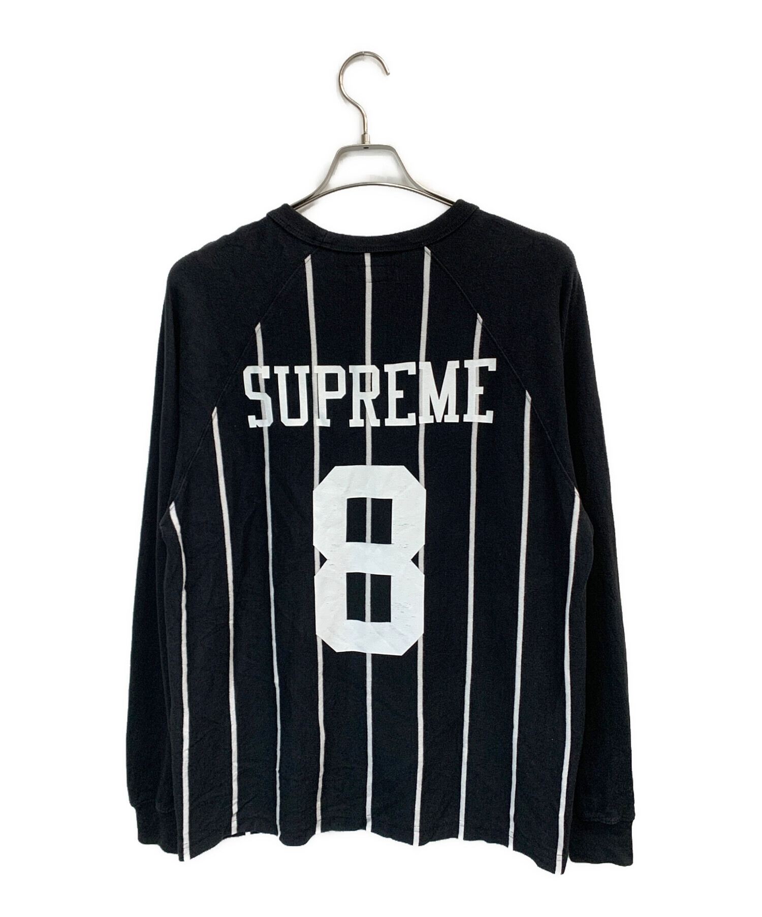 中古・古着通販】SUPREME (シュプリーム) Stripe Raglan L/S Top