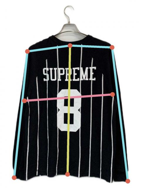 中古・古着通販】SUPREME (シュプリーム) Stripe Raglan L/S Top