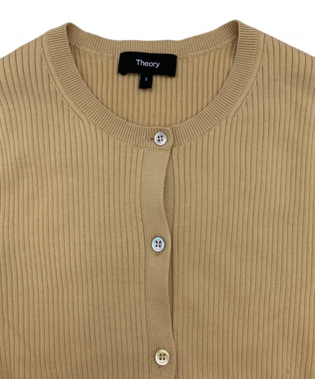 theory セオリー カーディガン カットソー アンサンブル 中古・古着通販】theory (セオリー) 薄手カーディガン（アンサンブル