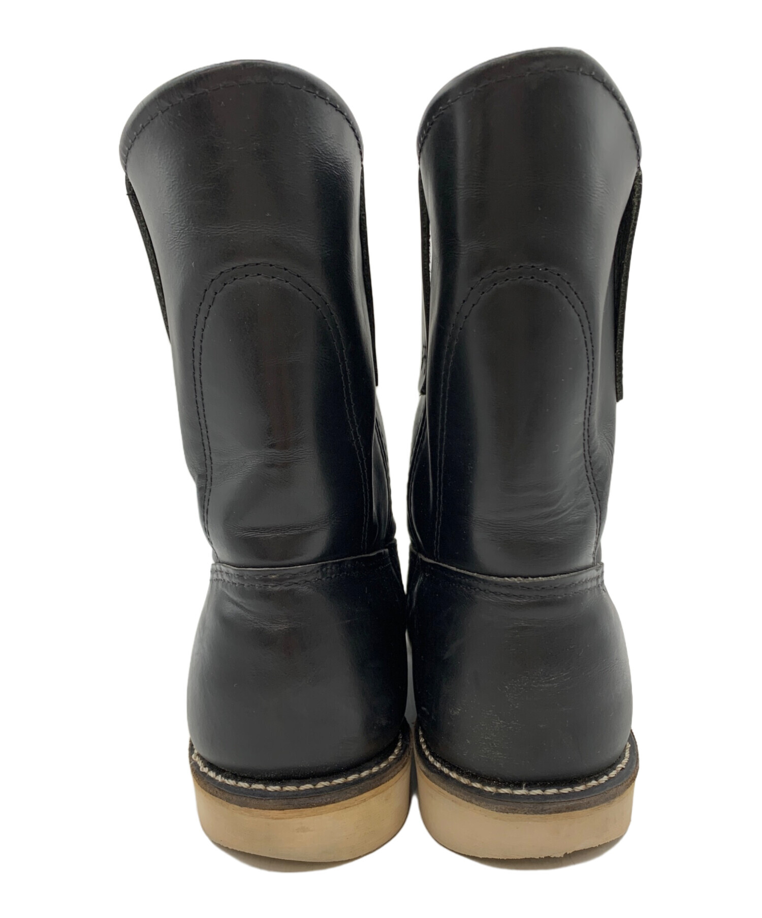 中古・古着通販】RED WING (レッドウィング) ペコスブーツ ブラック 