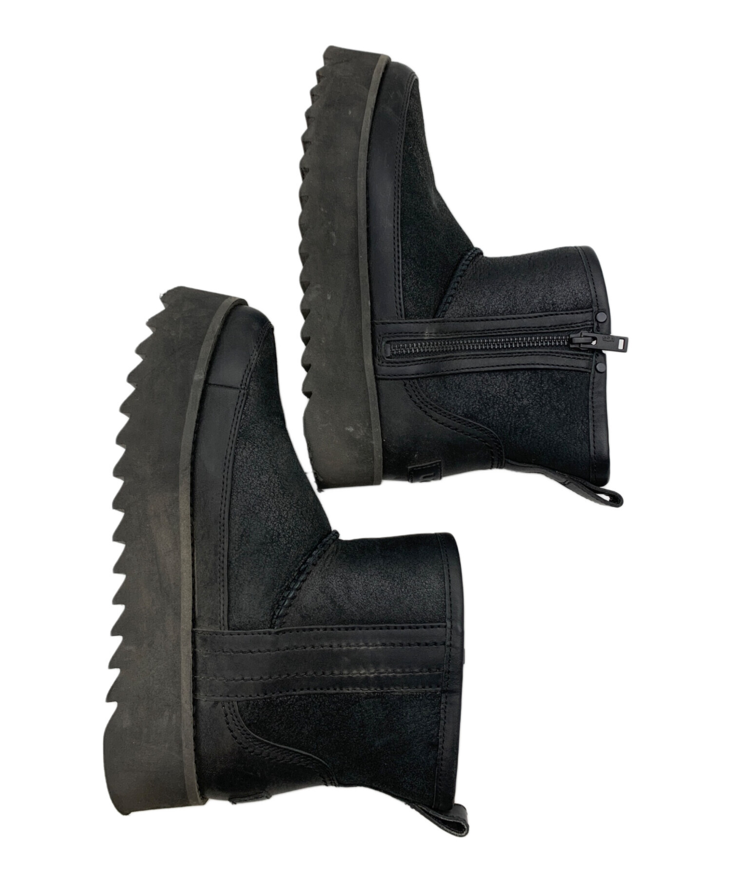 【新品】【SALE】【最終値下げ中‼️】UGG ブラック ショートブーツ 中古・古着通販】UGG (アグ) ショートブーツ ブラック サイズ:25.0