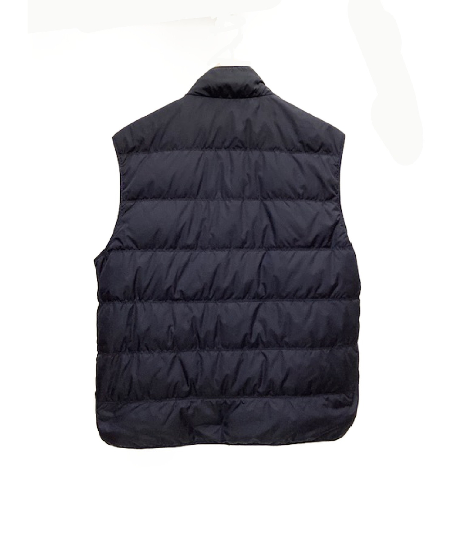 中古・古着通販】MONCLER (モンクレール) ダウンベスト ネイビー 